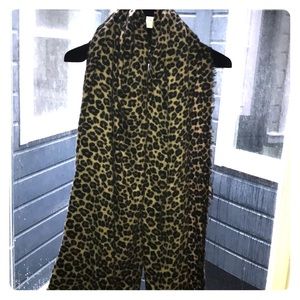 Zara cheetah scarf